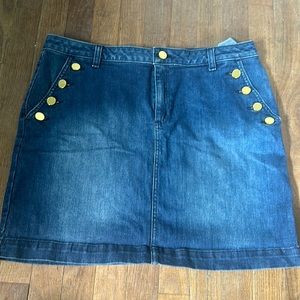 Michael Kors Denim Mini Skirt
